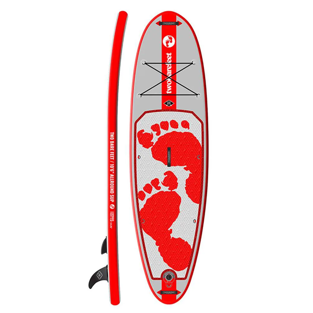 Two Bare Feet Entradia All-Around iSUP 10' 6" - Red