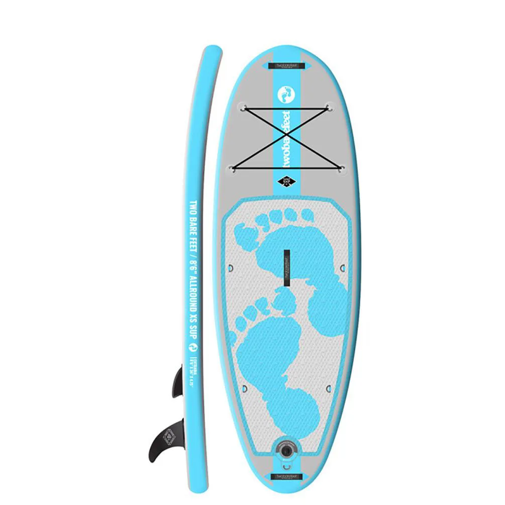 Two Bare Feet Entradia Junior All-Around iSUP 8' 6" - Aqua