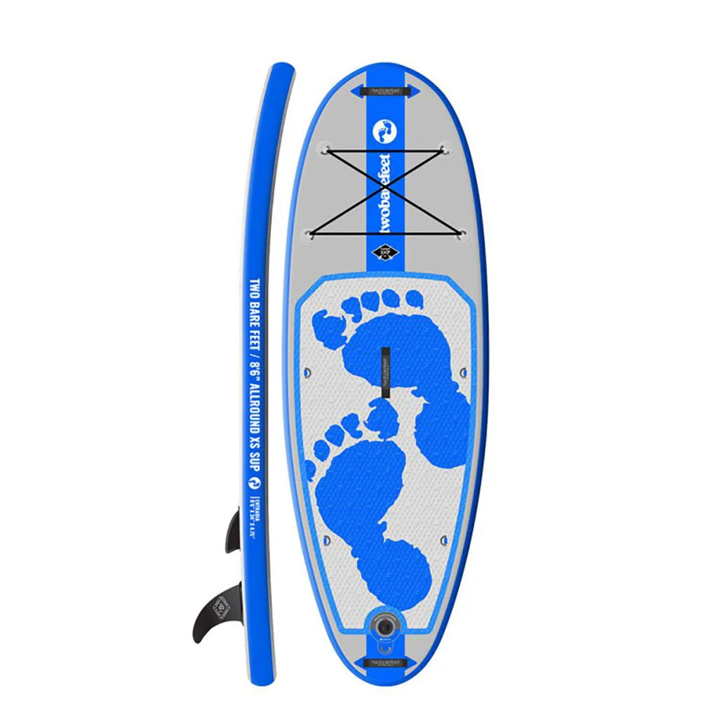 Two Bare Feet Entradia Junior All-Around iSUP 8' 6" - Blue