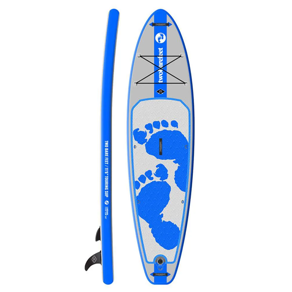 Two Bare Feet Entradia Touring iSUP 11' 6" - Blue