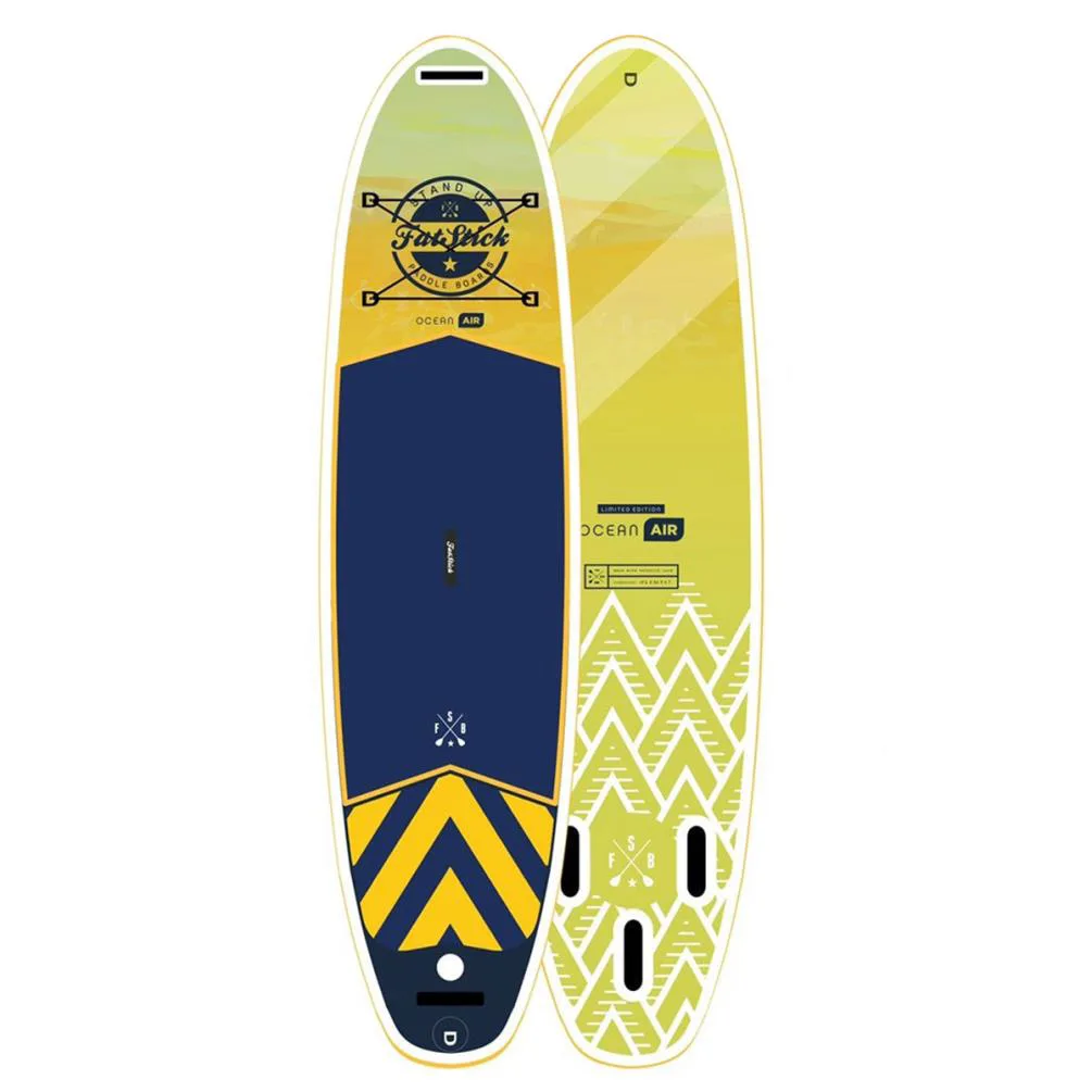 FatStick Pure Art All-Around iSUP &amp; Seat 10' 6" - Mellow Yellow