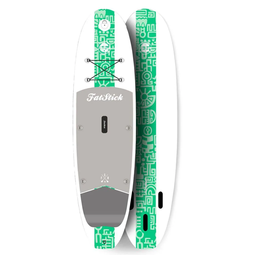 FatStick Airstick All-Around iSUP & Seat 10' 6" - Green