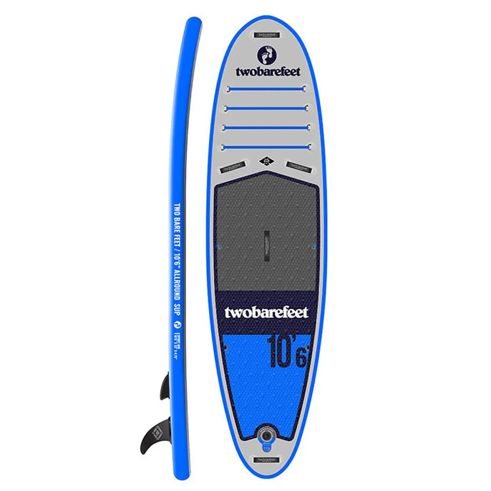 Two Bare Feet Sport Air All-Around iSUP 10' 6" - Blue