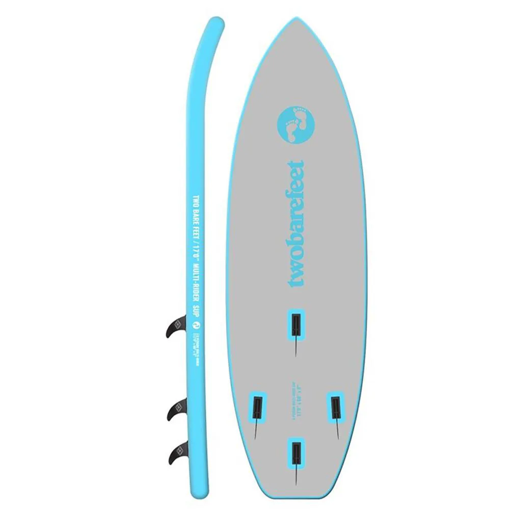 Two Bare Feet 6 - 8 Person Multi-Rider iSUP 17' 0" - Aqua