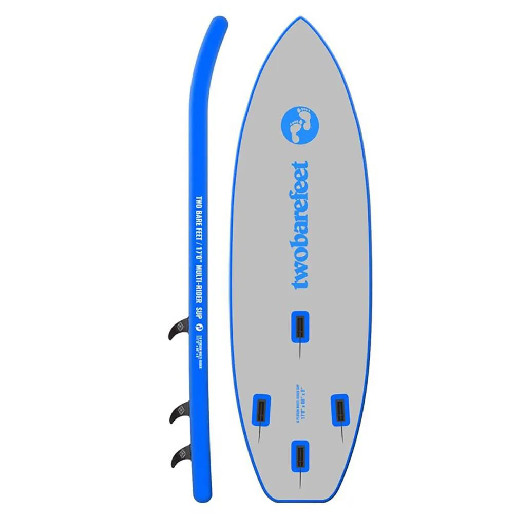Two Bare Feet 6 - 8 Person Multi-Rider iSUP 17' 0" - Blue