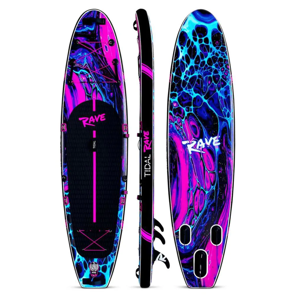 Tidal Rave ACRYLIC Inflatable Paddle Board 10’ 6" - Echo