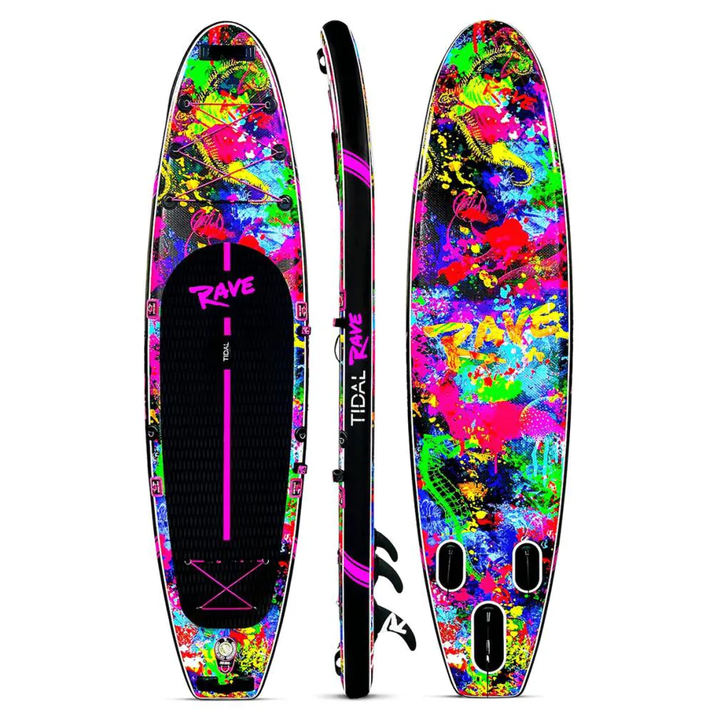 Tidal Rave NEON Inflatable Paddle Board 10’ 6" - Oceana