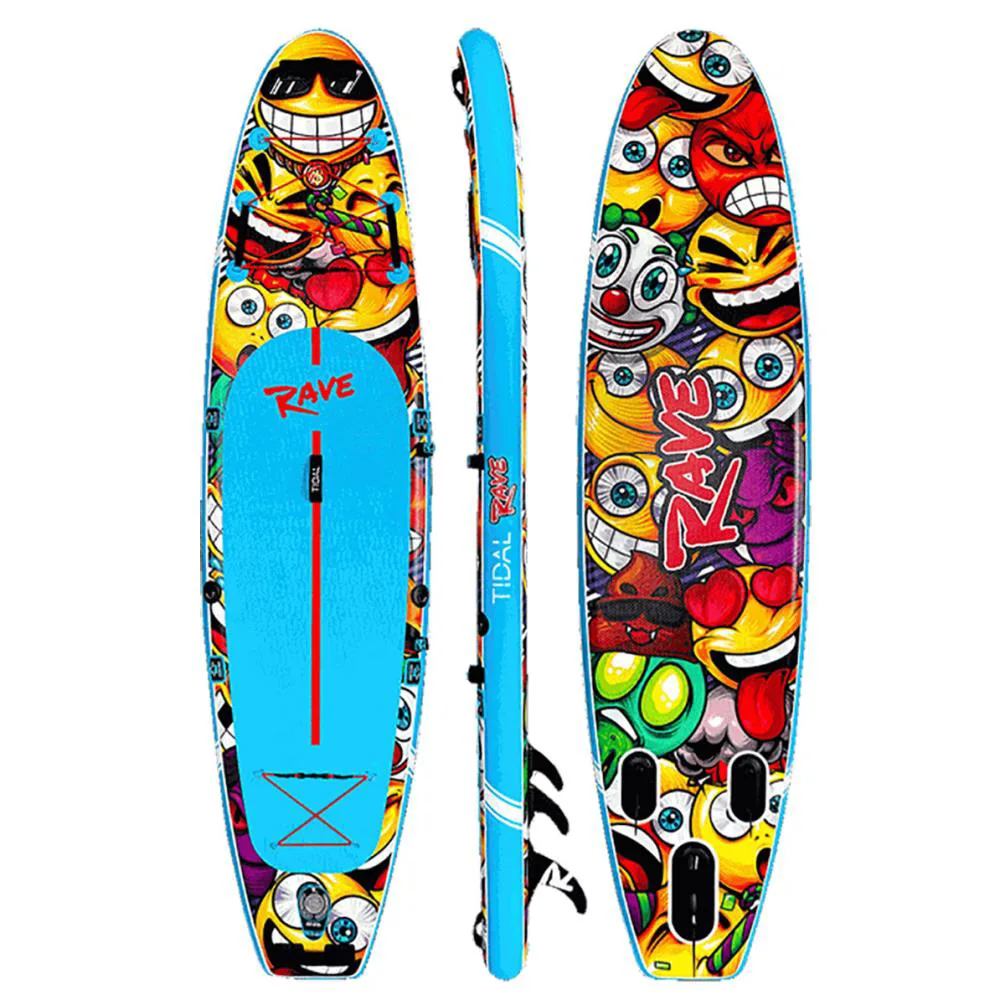 Tidal Rave NEON Inflatable Paddle Board 10’ 6" - Smilez