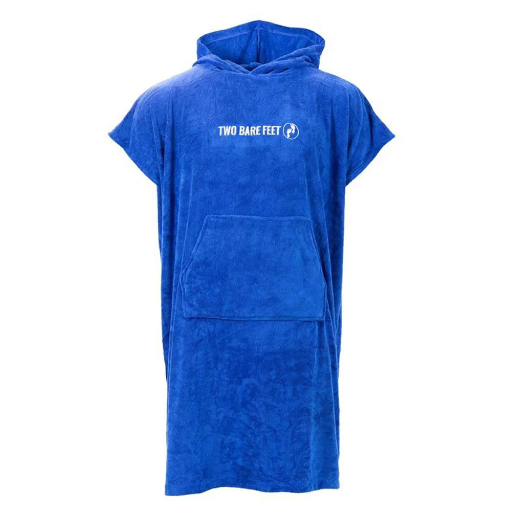 Two Bare Feet Towelling Changing Robe - Blue