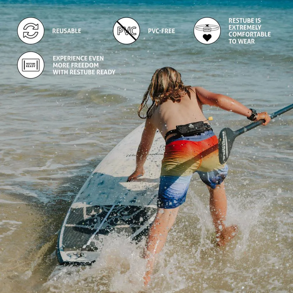 Restube Beach Inflatable Buoyancy Belt - Sea Blue Extra Image 6