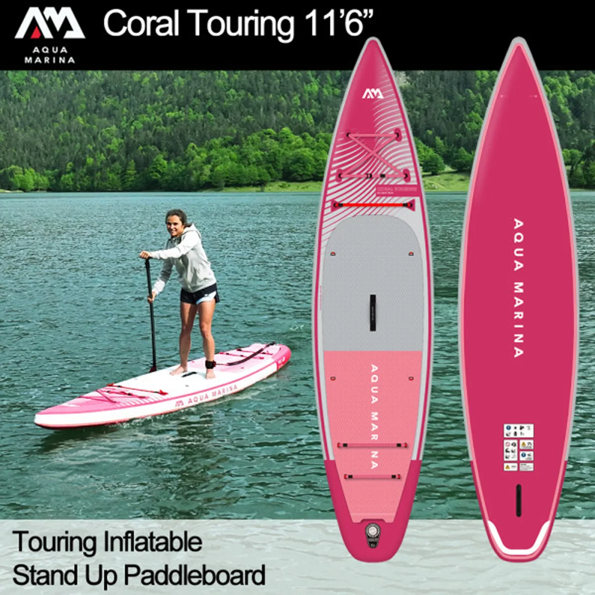 Aqua Marina Coral Touring iSUP 11' 6