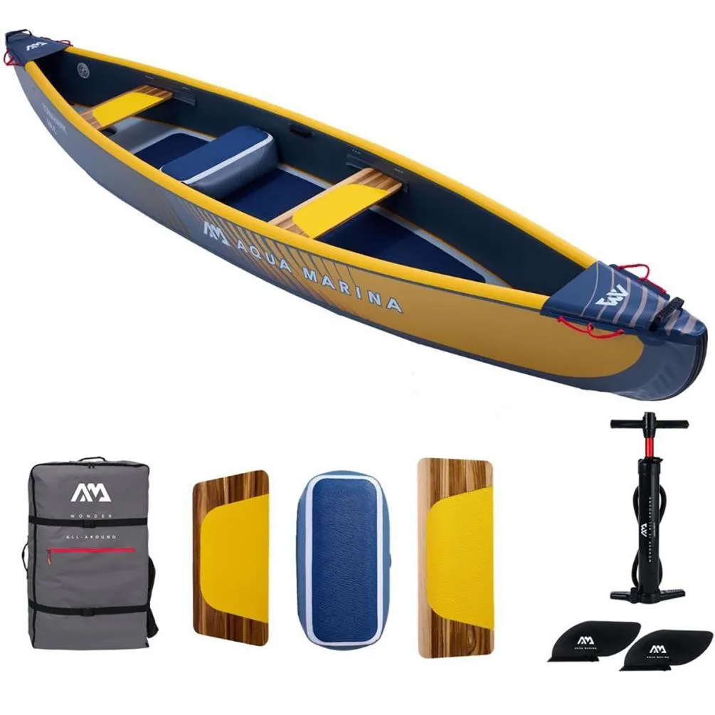 Aqua Marina Tomahawk AIR-C 2-3 Person Speed Canoe Extra Image 2