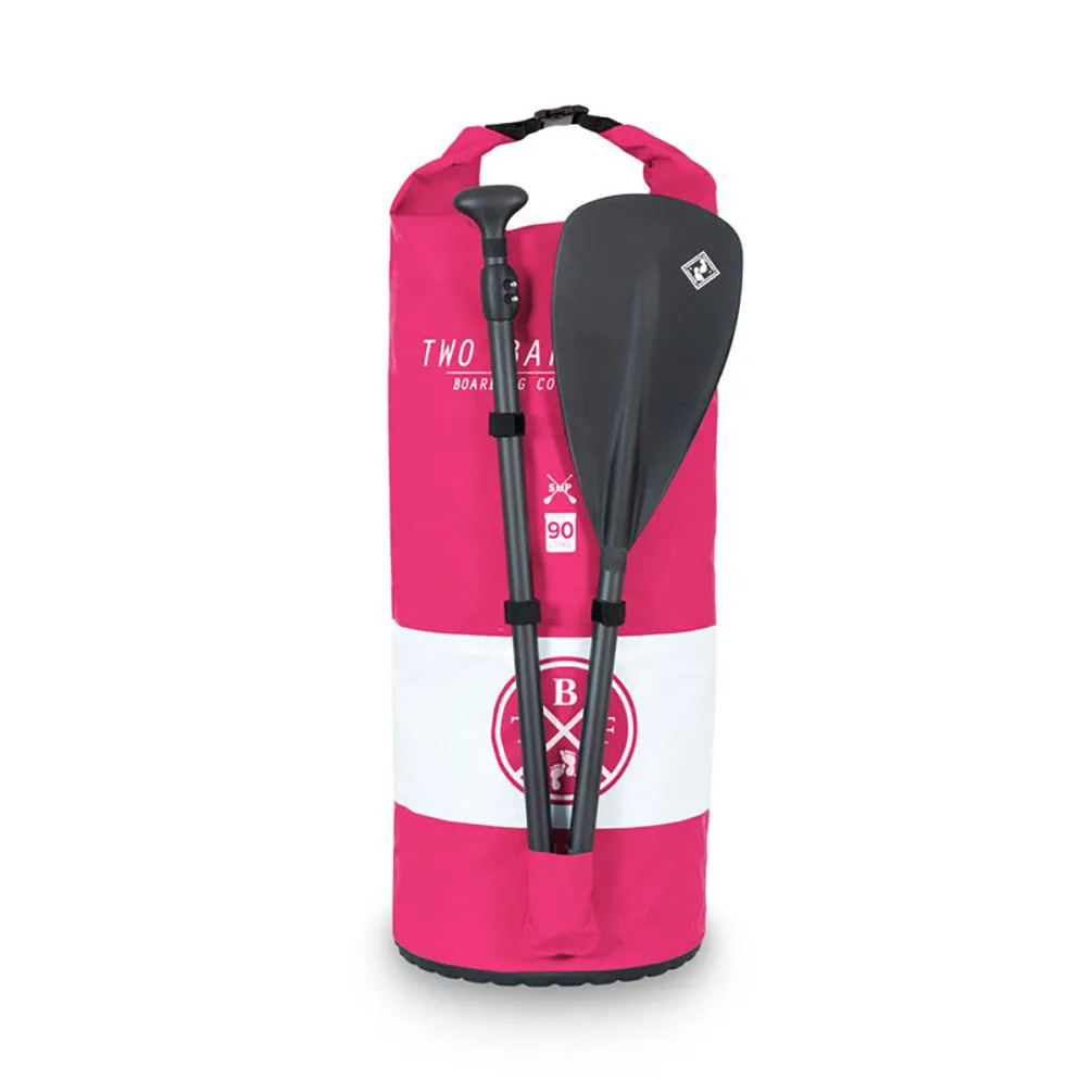 Two Bare Feet 90L Waterproof Dry Bag / SUP Carry Bag - Pink Extra Image 2