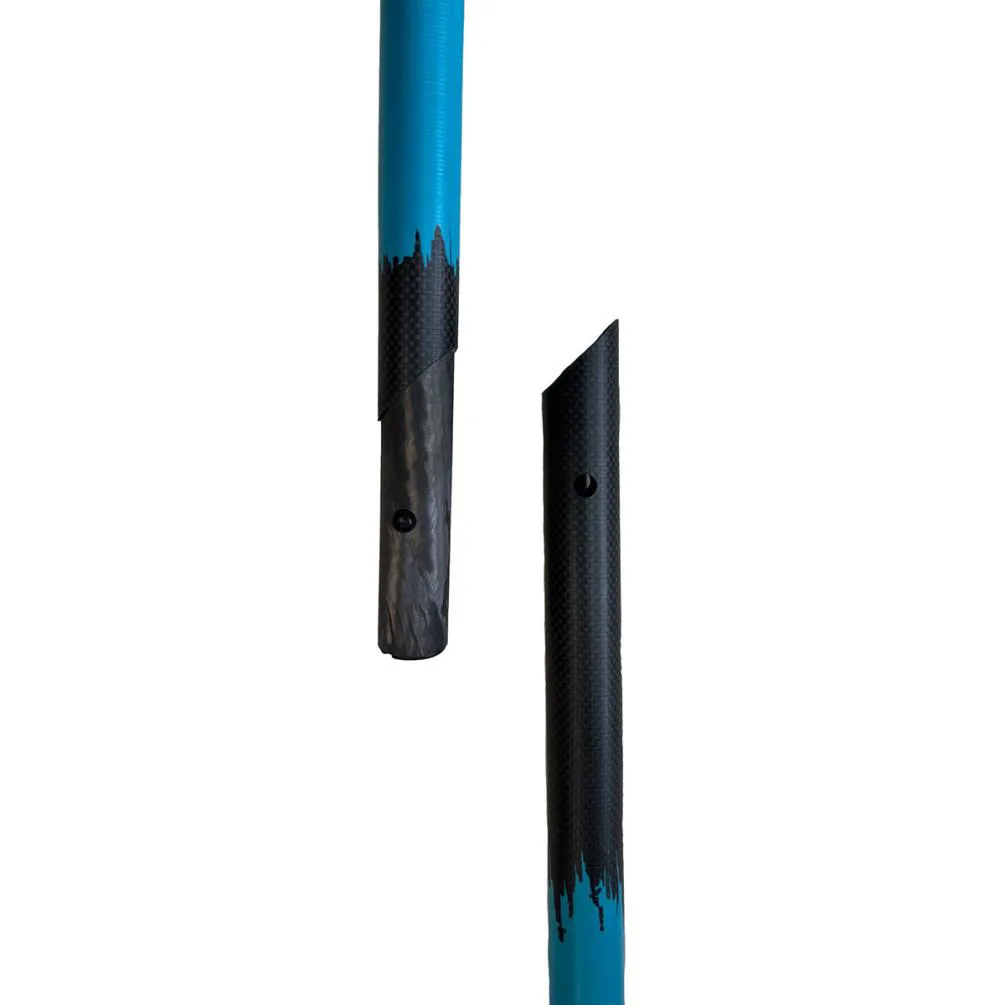 FatStick 3 Piece Full Carbon SUP Paddle & Bag - Blue Extra Image 2