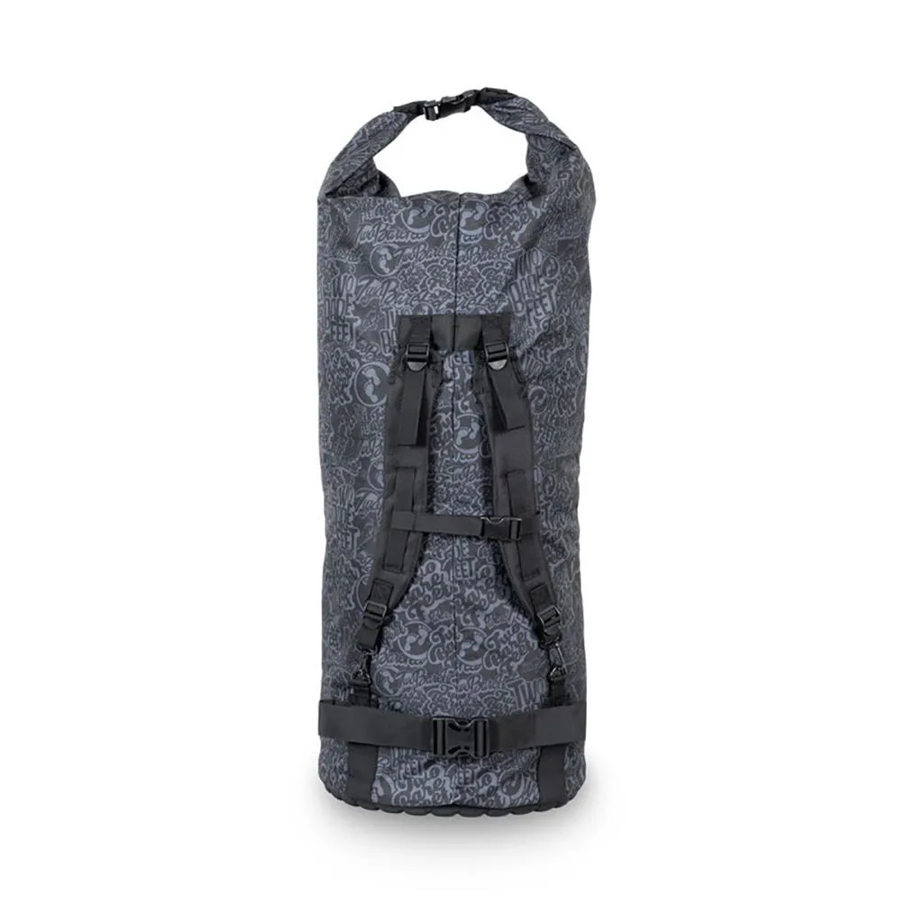 Two Bare Feet Classic Pattern 90L Protective Paddleboard Travel Bag - Black / Grey Extra Image 1