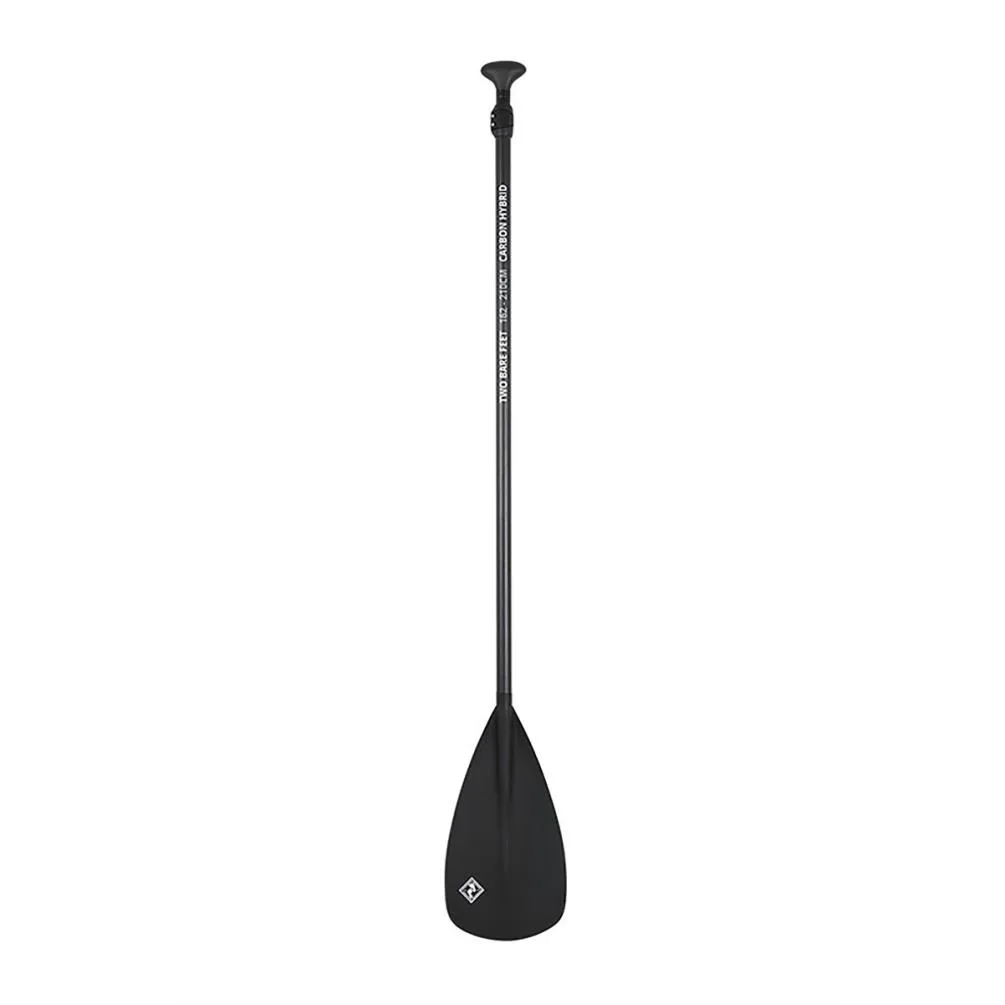 Two Bare Feet 3 Piece Carbon Hybrid SUP Paddle - Black Extra Image 2