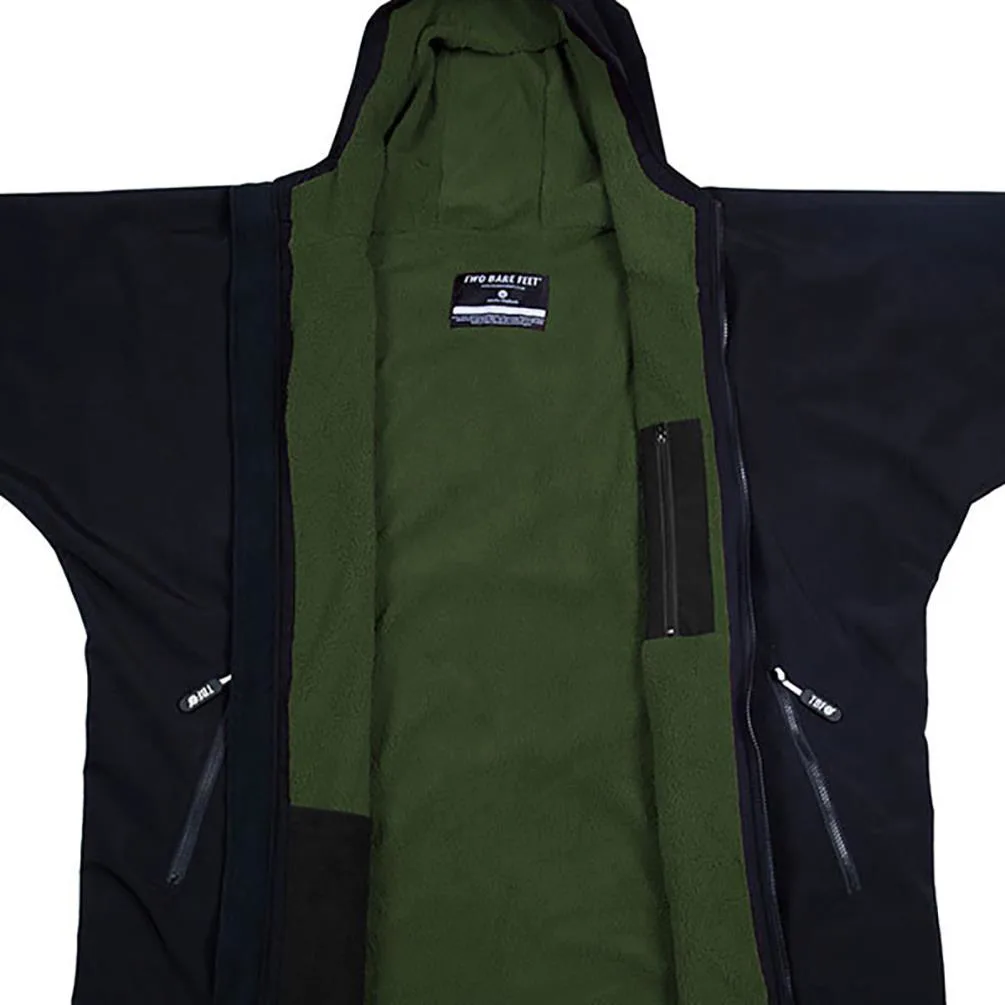 Two Bare Feet Weatherproof Packable Changing Robe & Travel Bag - Black / Forest Green Extra Image 2