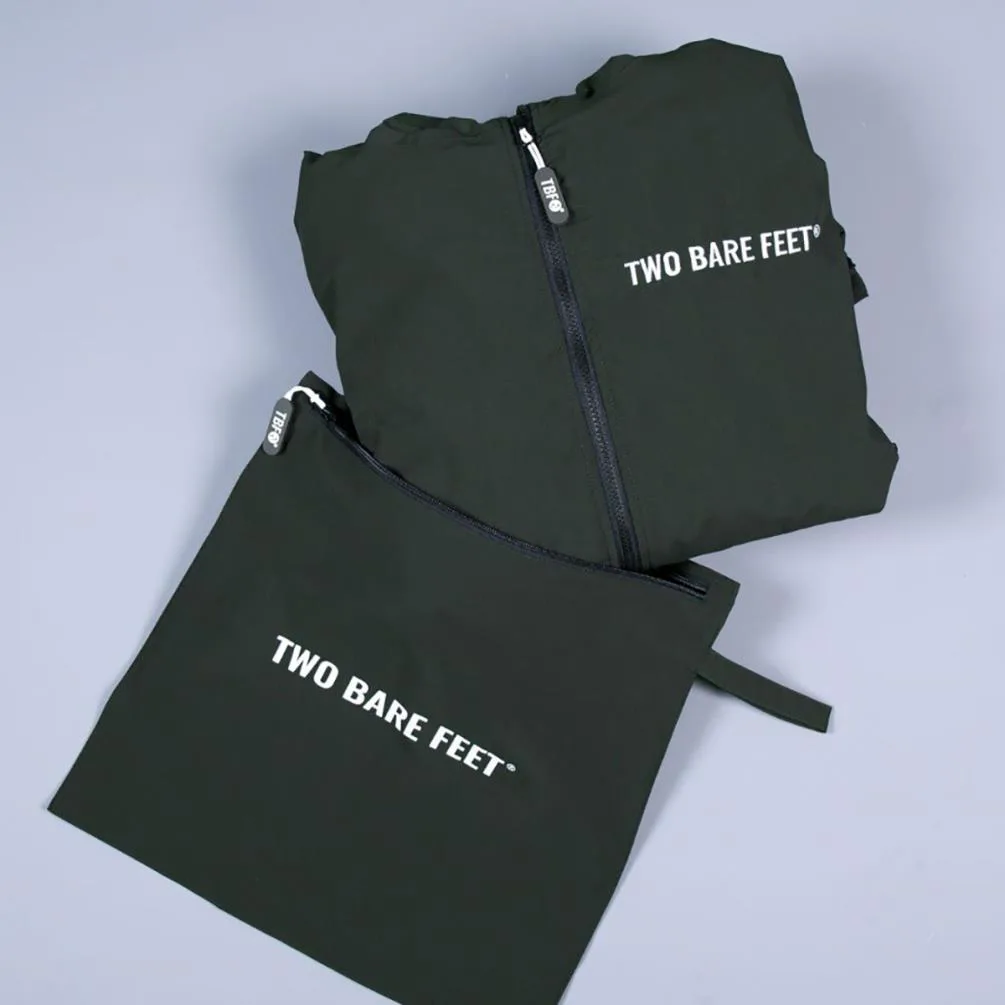 Two Bare Feet Weatherproof Packable Changing Robe & Travel Bag - Khaki / Black Extra Image 4