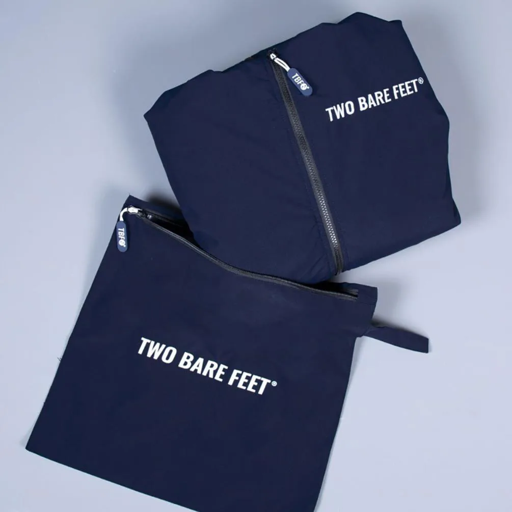 Two Bare Feet Weatherproof Packable Changing Robe & Travel Bag - Marine Blue / Sea Green Extra Image 5