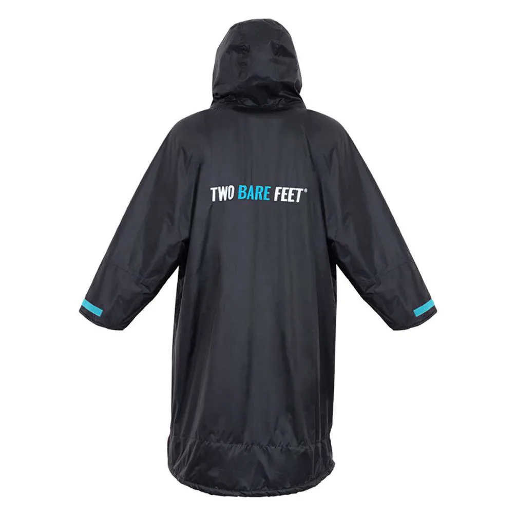 Two Bare Feet Weatherproof Changing Robe & Changing Mat - Black / Blue Extra Image 1