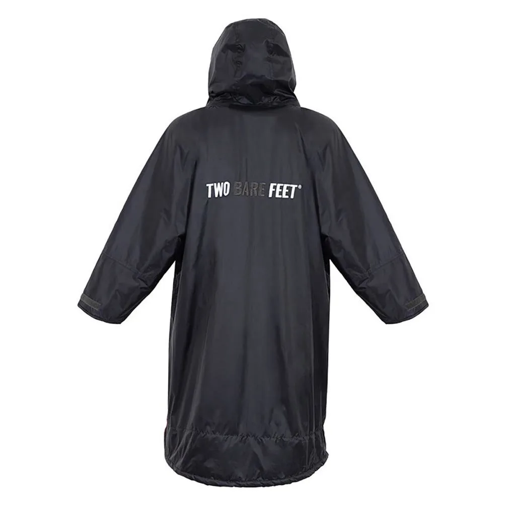 Two Bare Feet Weatherproof Changing Robe & Changing Mat - Black / Charcoal Extra Image 1