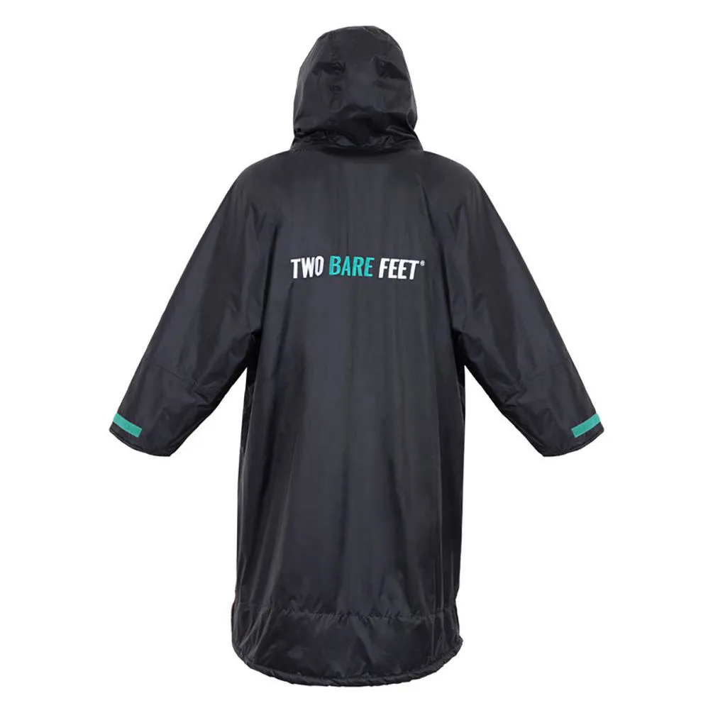 Two Bare Feet Weatherproof Changing Robe & Changing Mat - Black / Teal Extra Image 1