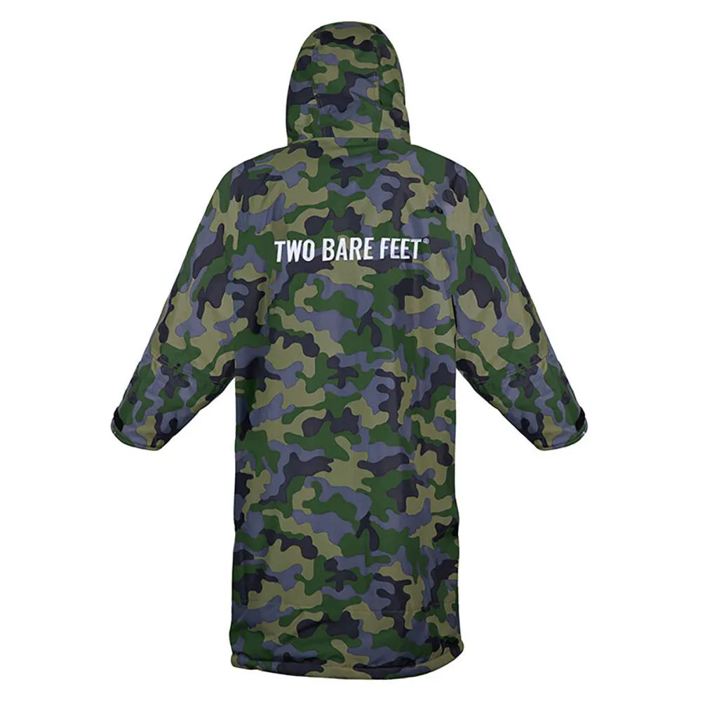Two Bare Feet Weatherproof Changing Robe & Changing Mat - Green Camo / Green Extra Image 2