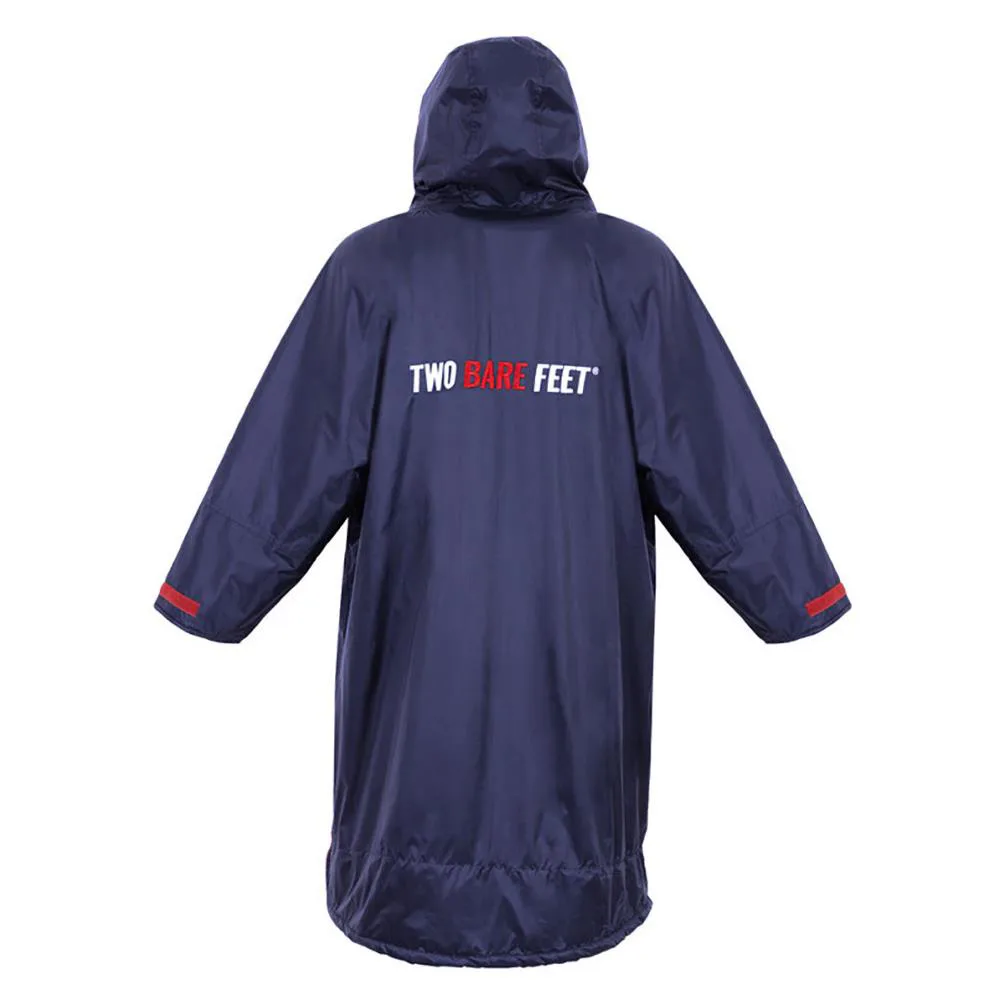 Two Bare Feet Weatherproof Changing Robe & Changing Mat - Navy / Red Extra Image 1