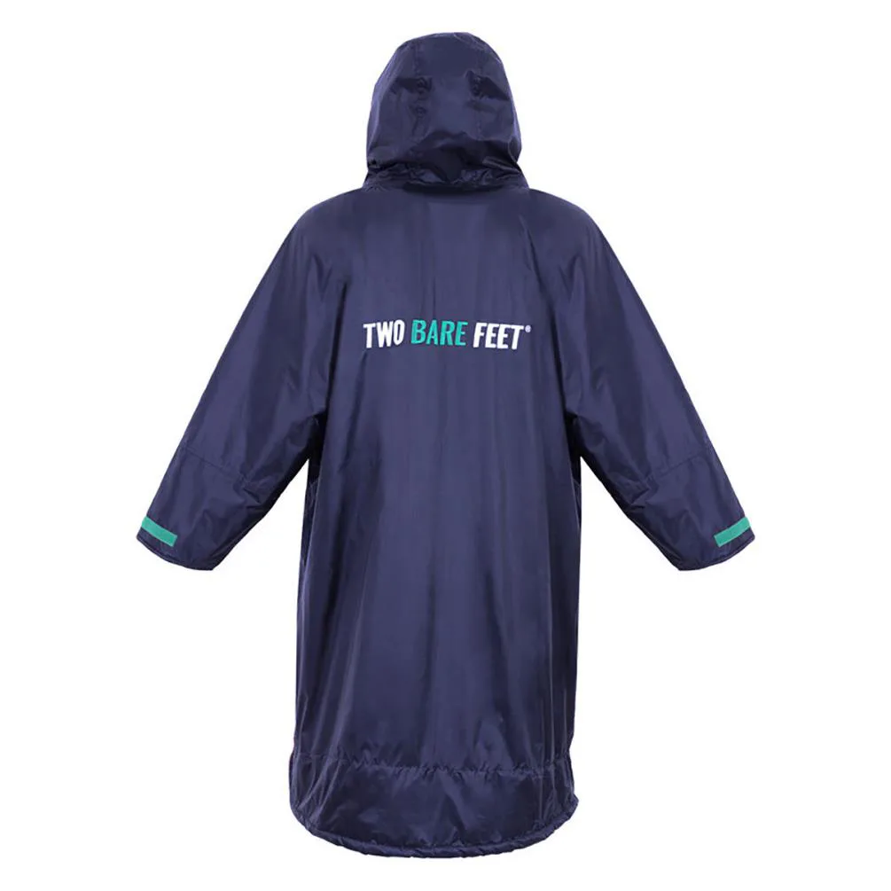 Two Bare Feet Weatherproof Changing Robe & Changing Mat - Navy / Teal Extra Image 1