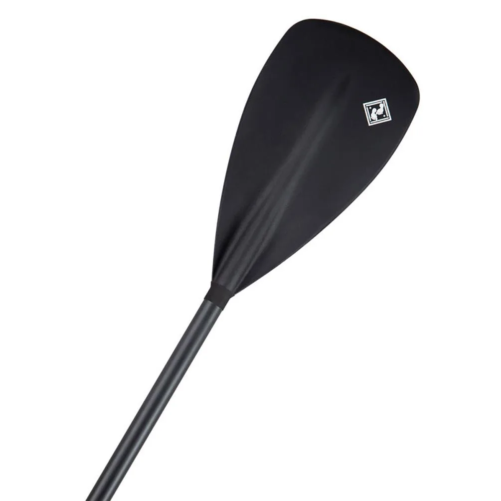 Two Bare Feet 2 Piece Fibreglass Hybrid SUP Paddle - Black Extra Image 1