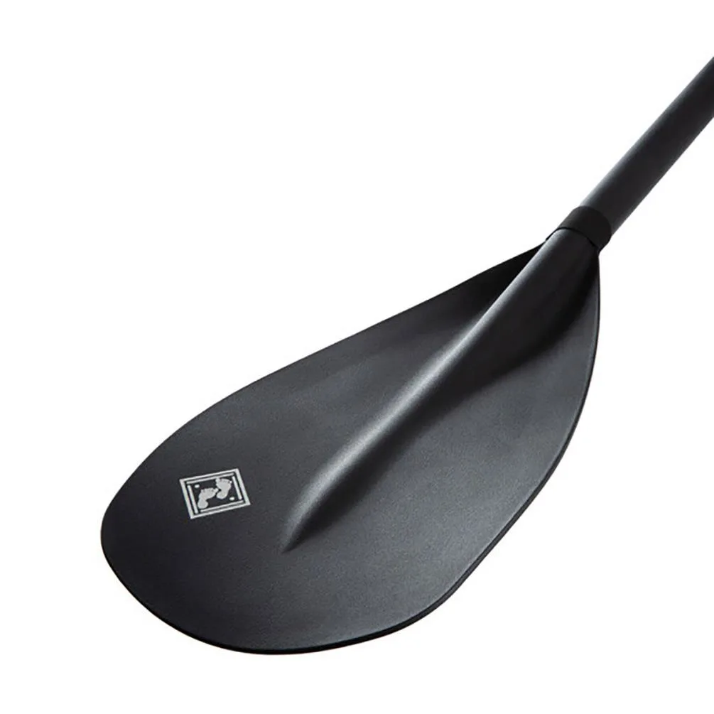 Two Bare Feet 2 Piece Fibreglass Hybrid SUP Paddle - Black Extra Image 3