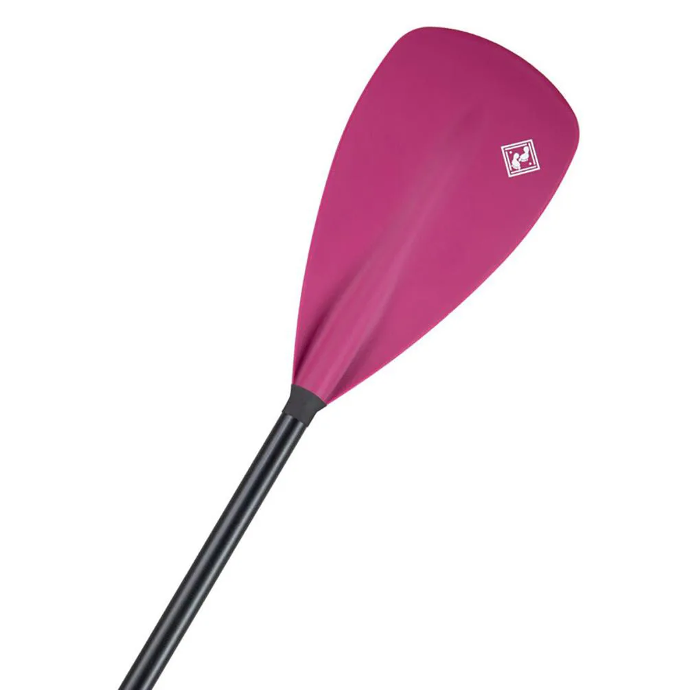 Two Bare Feet 2 Piece Fibreglass Hybrid SUP Paddle - Raspberry Extra Image 1