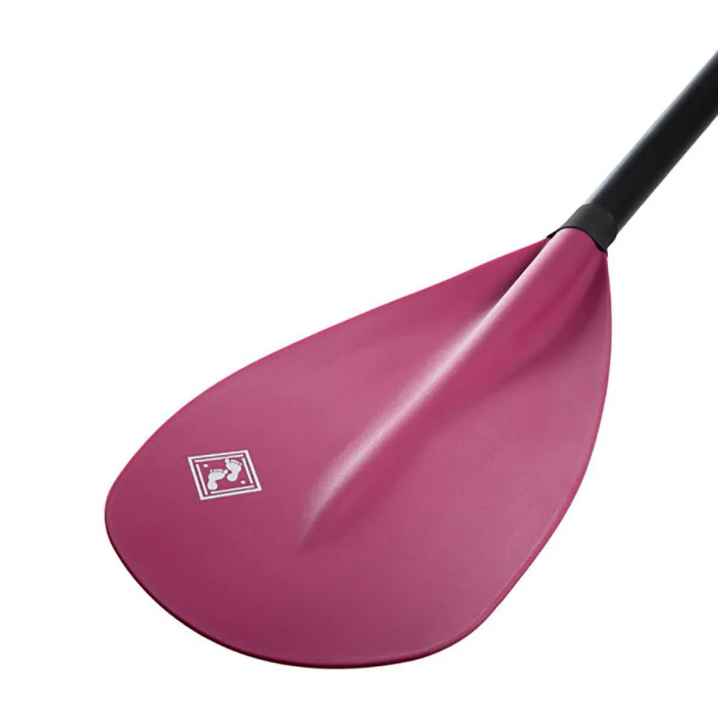 Two Bare Feet 2 Piece Fibreglass Hybrid SUP Paddle - Raspberry Extra Image 3
