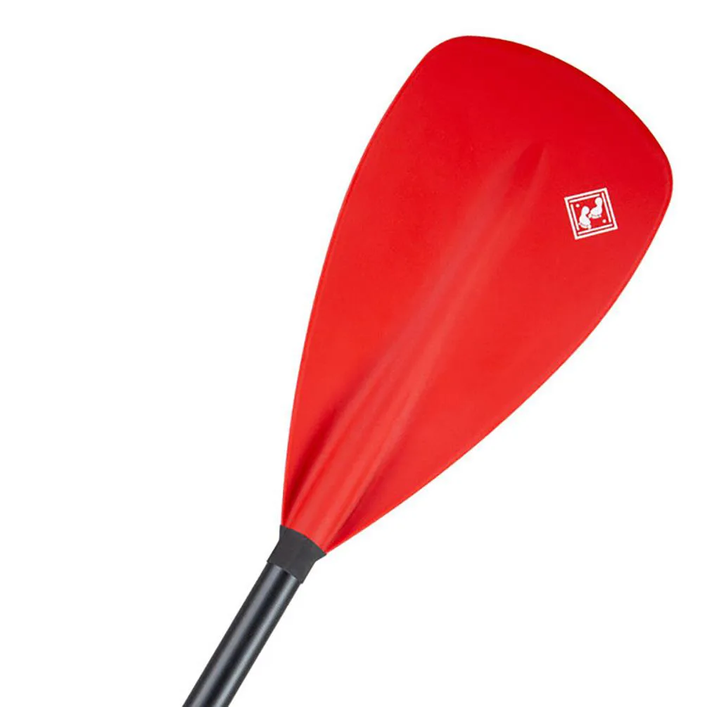 Two Bare Feet 2 Piece Fibreglass Hybrid SUP Paddle - Red Extra Image 1