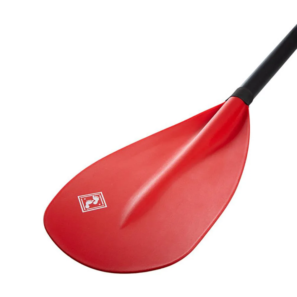 Two Bare Feet 2 Piece Fibreglass Hybrid SUP Paddle - Red Extra Image 2
