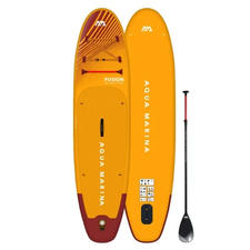 Aqua Marina Fusion All-Around iSUP 10&#39; 10&quot; - Before Sunset Yellow