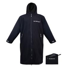Two Bare Feet Kids Weatherproof Packable Changing Robe &amp; Travel Bag - Black / Black