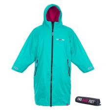 Two Bare Feet Weatherproof Changing Robe &amp; Changing Mat - Teal / Teal