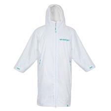 Two Bare Feet Weatherproof Changing Robe &amp; Changing Mat - White / Teal
