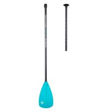Two Bare Feet 2 Piece Fibreglass Hybrid SUP Paddle - Teal