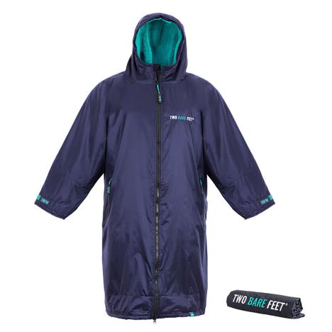 Two Bare Feet Kids Weatherproof Changing Robe & Changing Mat - Navy / Teal  £69.99