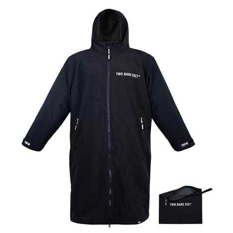 Two Bare Feet Kids Weatherproof Packable Changing Robe & Travel Bag - Black / Black  £74.99